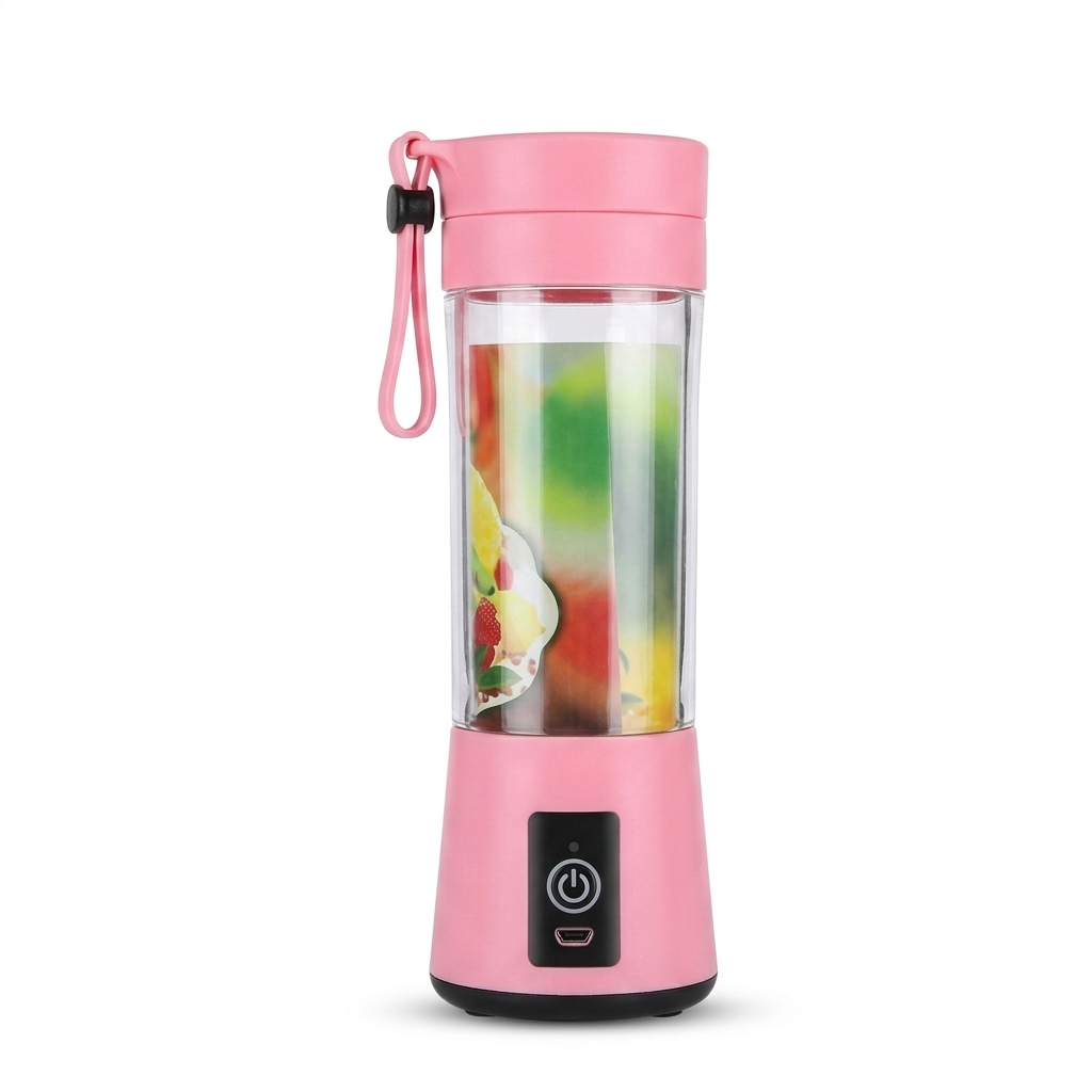 Portable USB Rechargeable Mini Blender - 380ml