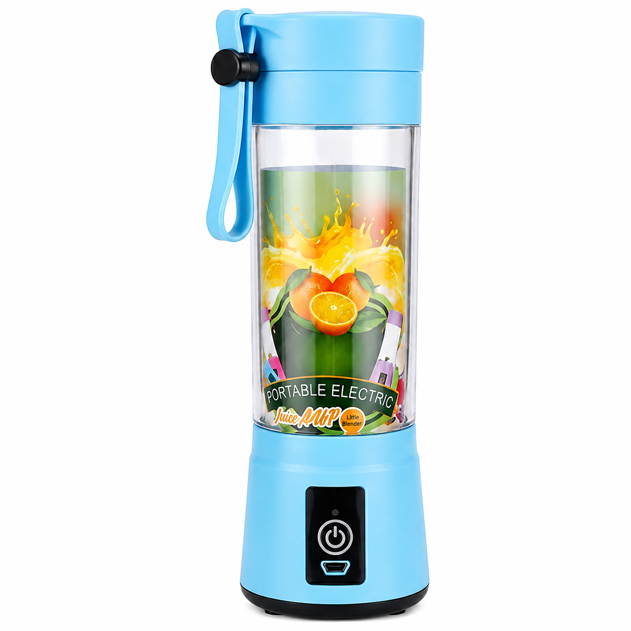 Portable USB Rechargeable Mini Blender - 380ml
