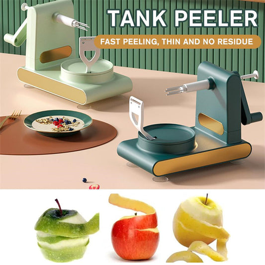 Hand-Crank Multifunctional Peeler, Corer & Slicer