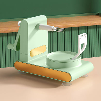 Hand-Crank Multifunctional Peeler, Corer & Slicer