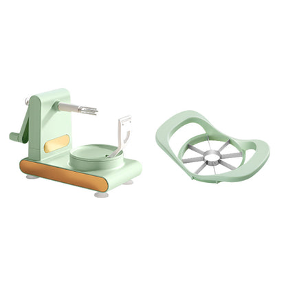 Hand-Crank Multifunctional Peeler, Corer & Slicer